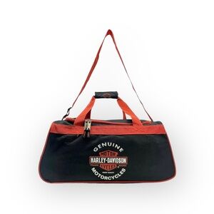 Harley Davidson ✪ Bar Shield Logo Duffle Motorcycle Biker Travel Gym Bag ✪ Brown